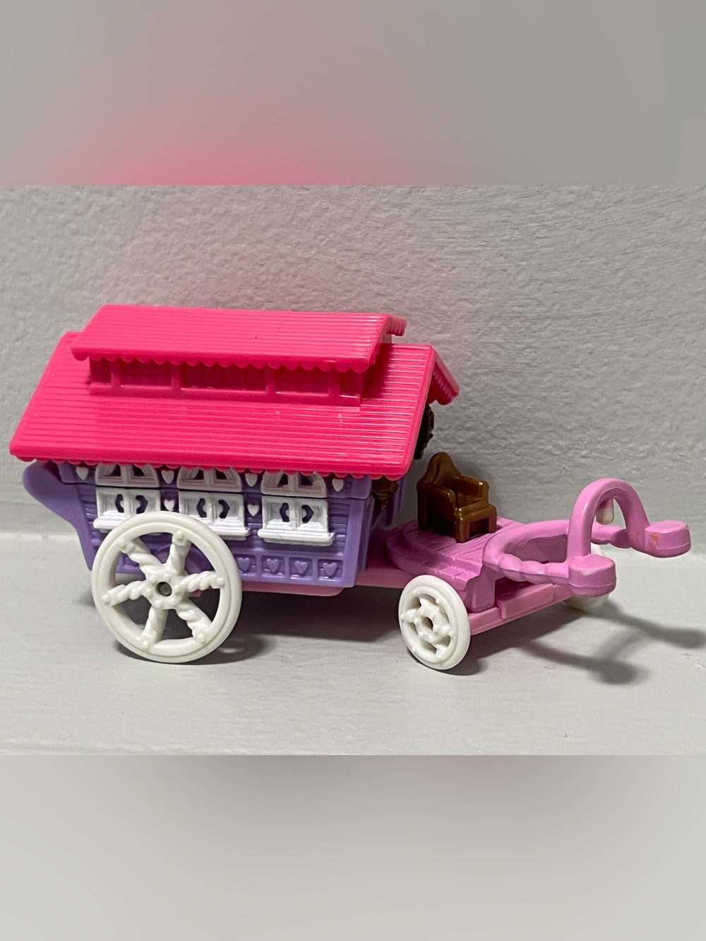 1995 Polly Pocket Vintage Circus Wagon on the Go Compact ONLY Bluebird Toys